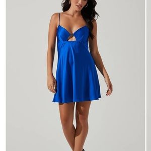ASTR Inara dress- electric blue